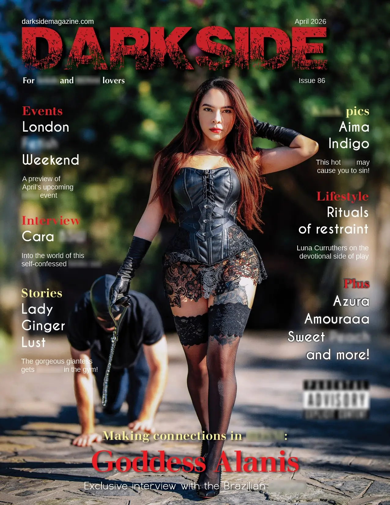 Brazilian Goddess Alanis -  Professional Domina - Based in London, Berlin & Zurich