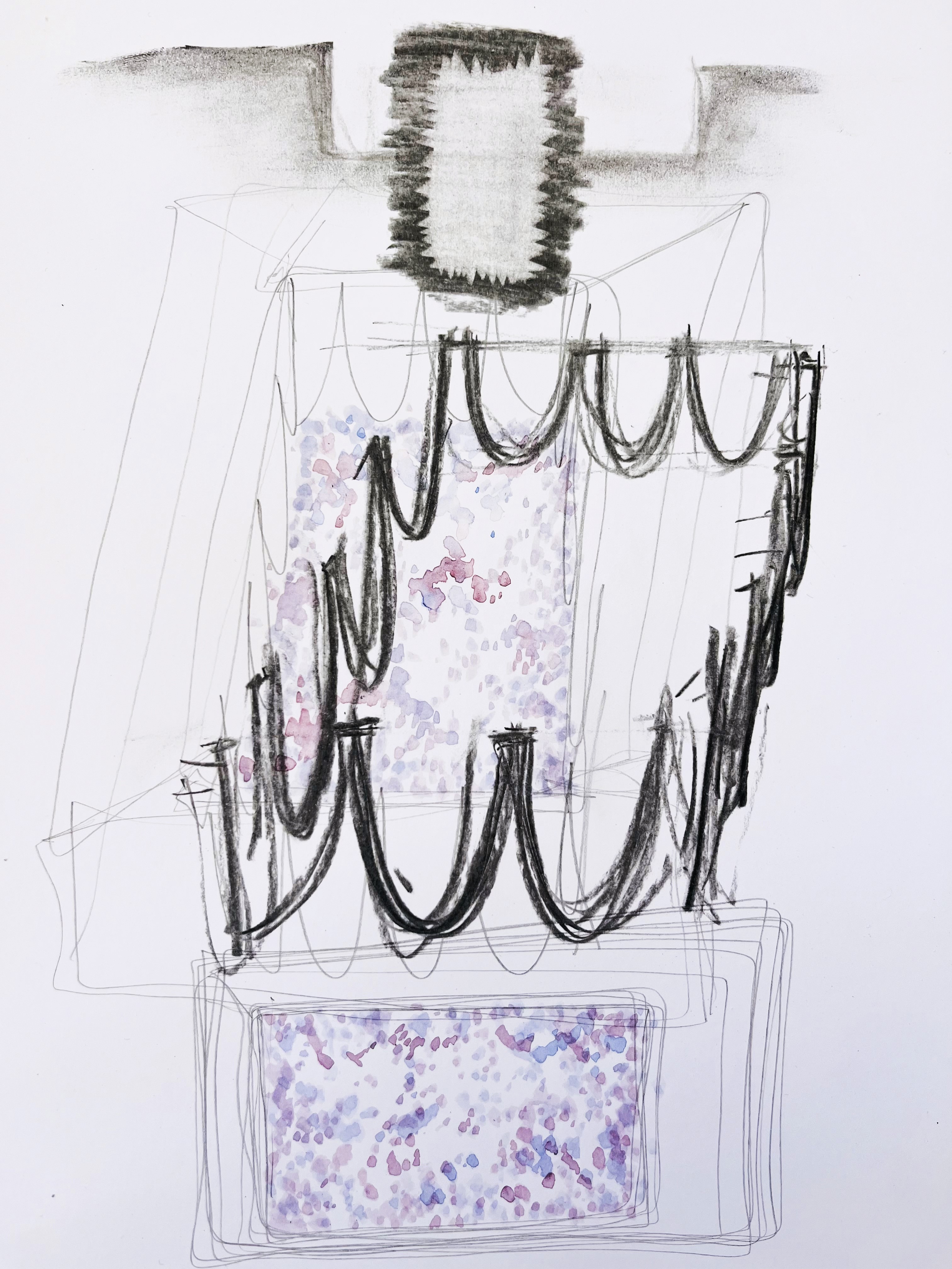 Mas en Provence dessin