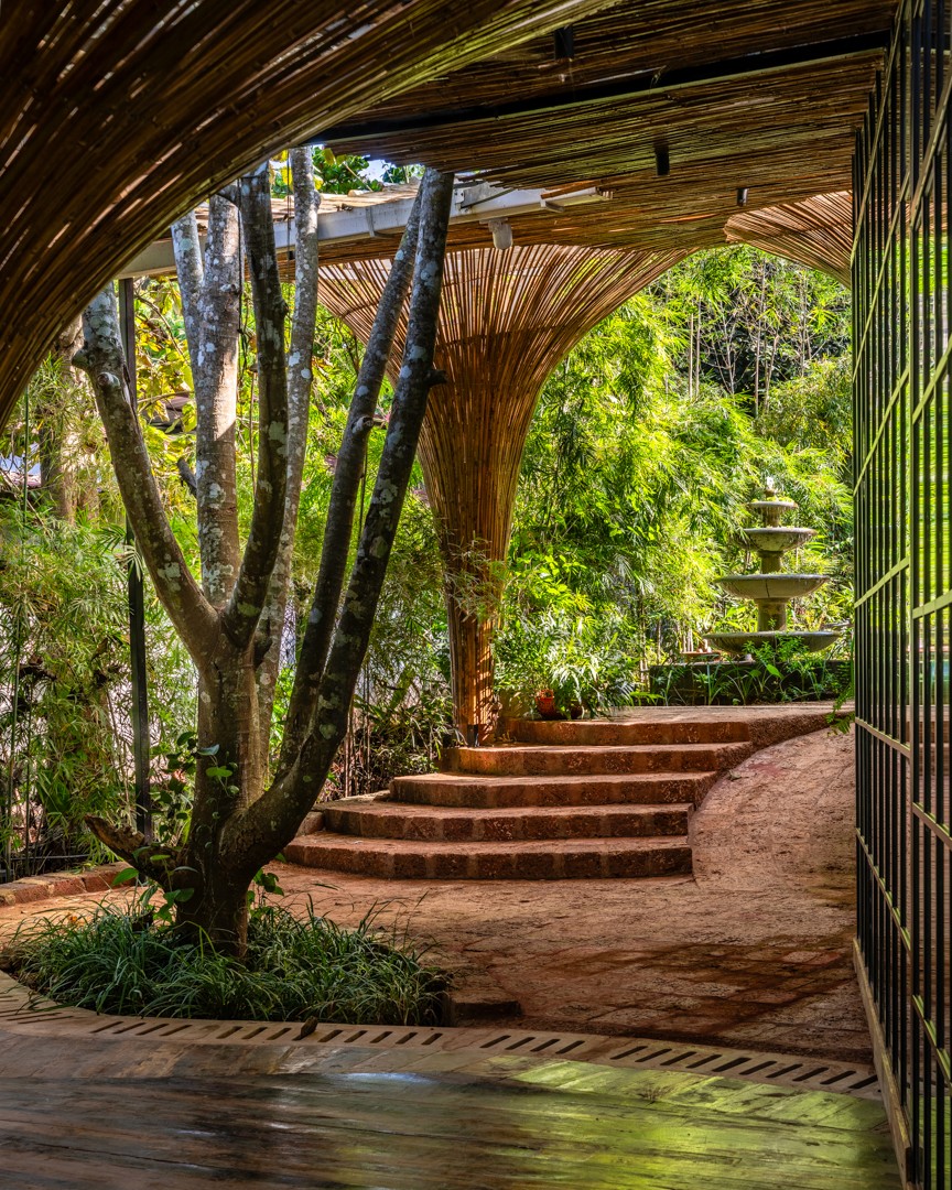 Bamboo architecture near mumbai