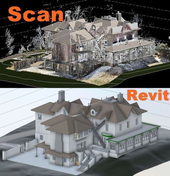 residential scan to BIM 