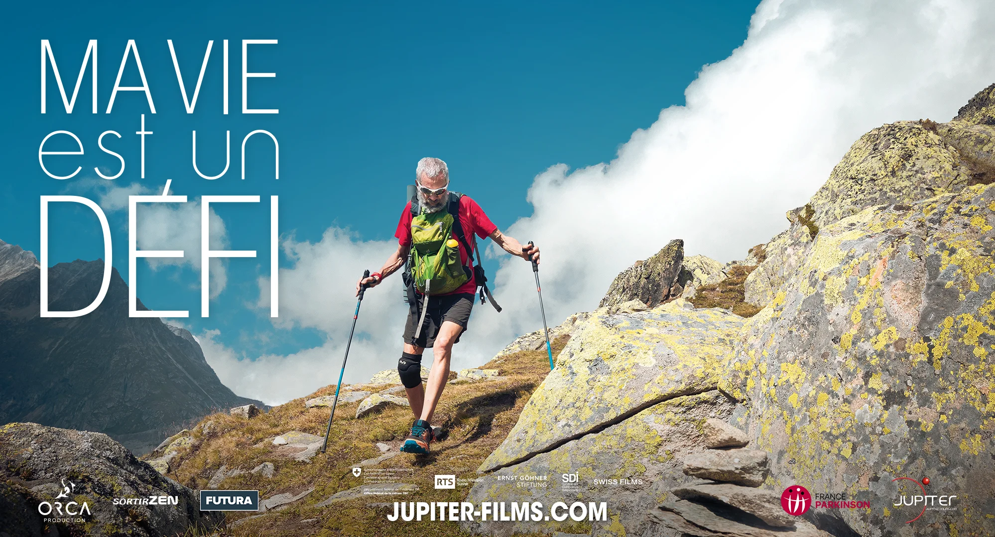 Affiche film "ma vie est un défi"