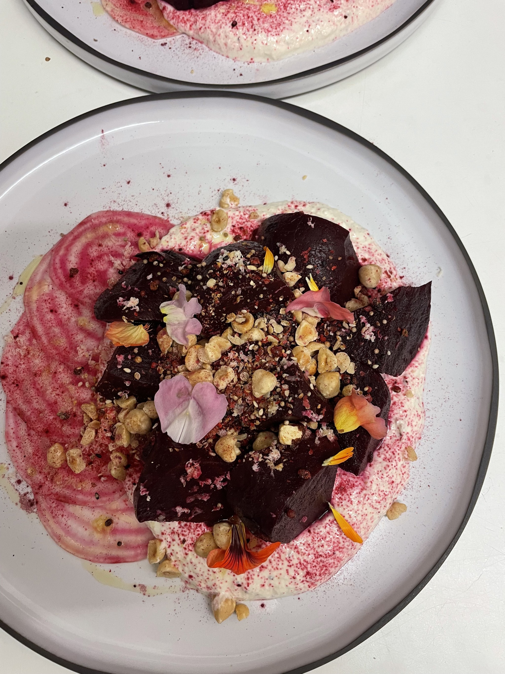 Beetroot and nuts