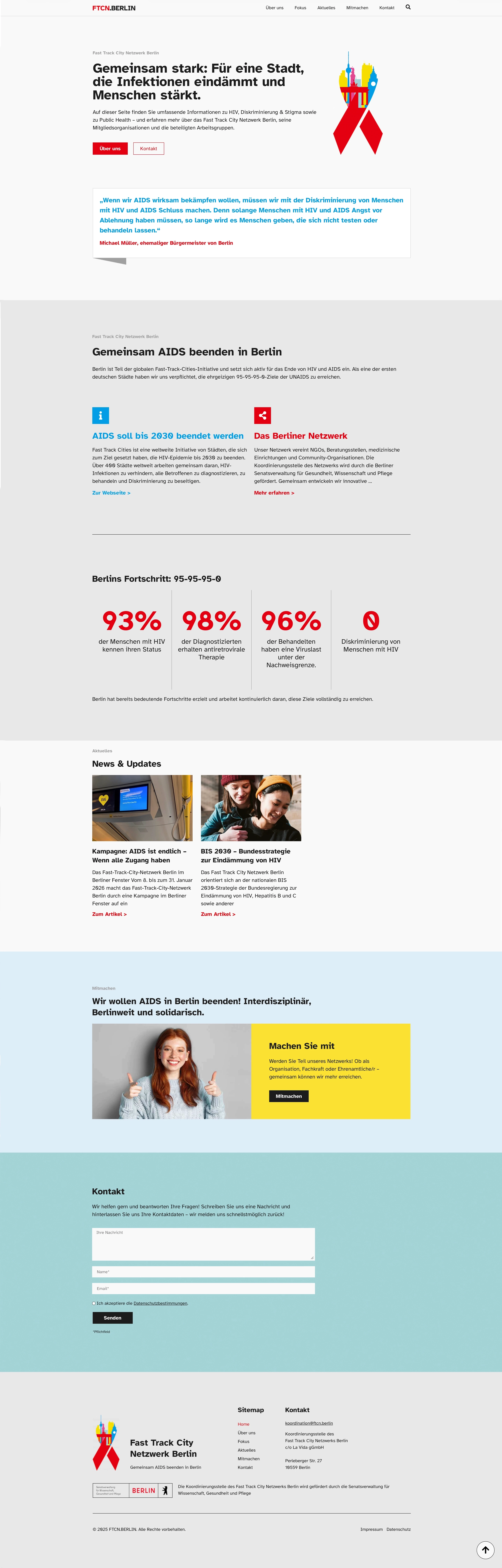 FTCN Berlin Website