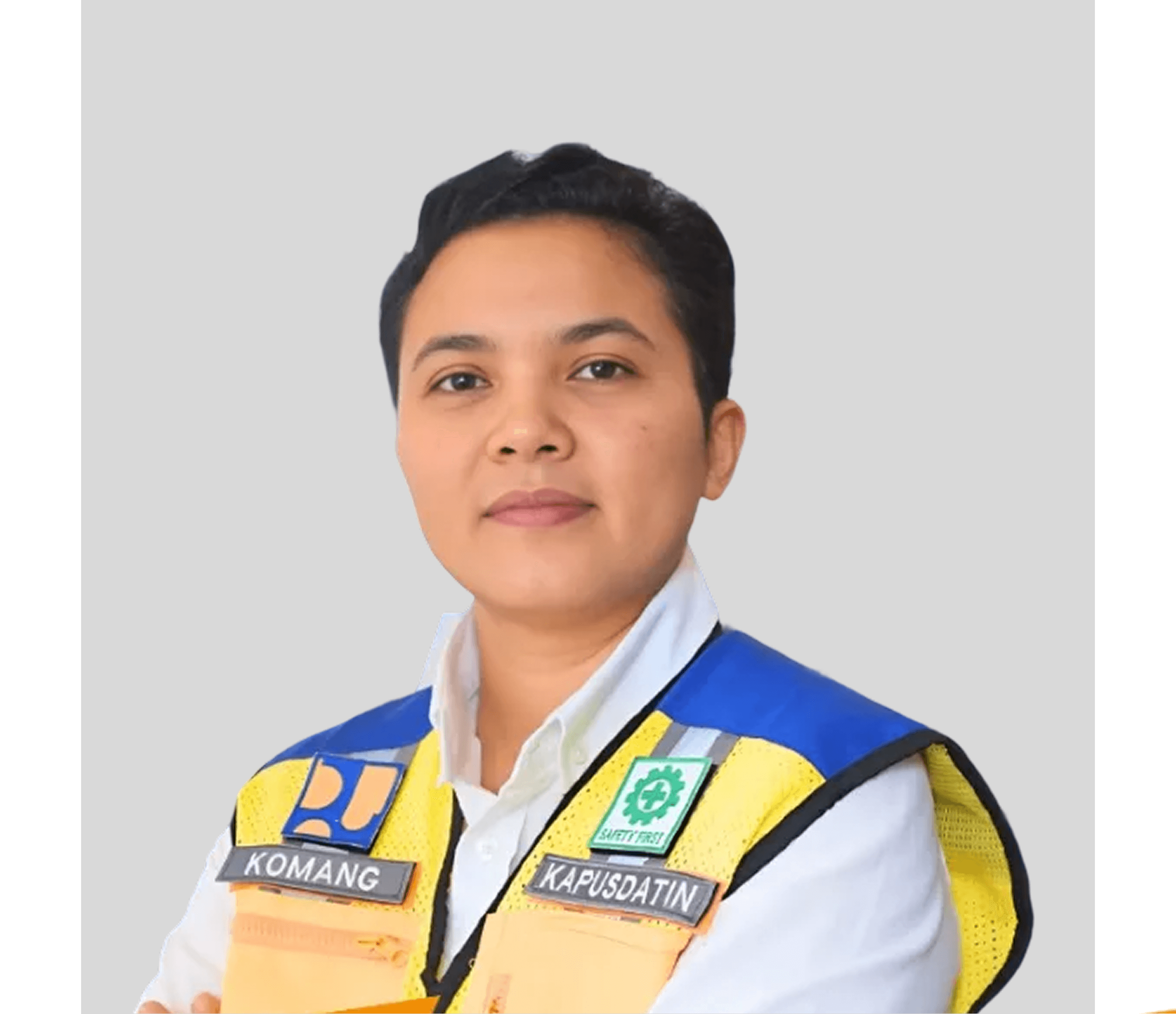 man smiling to the camera