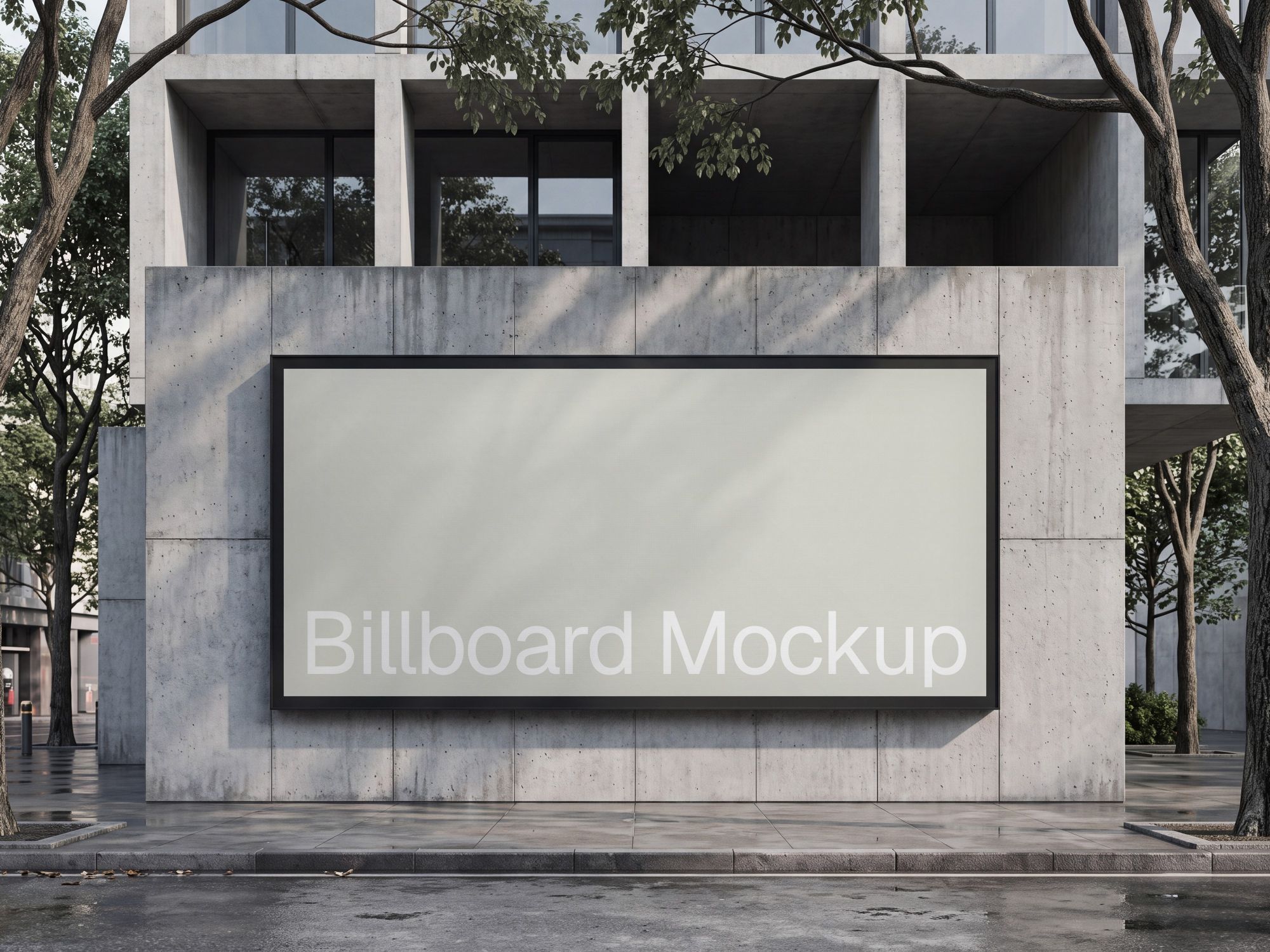 Billboard mockup by Mockups Supply