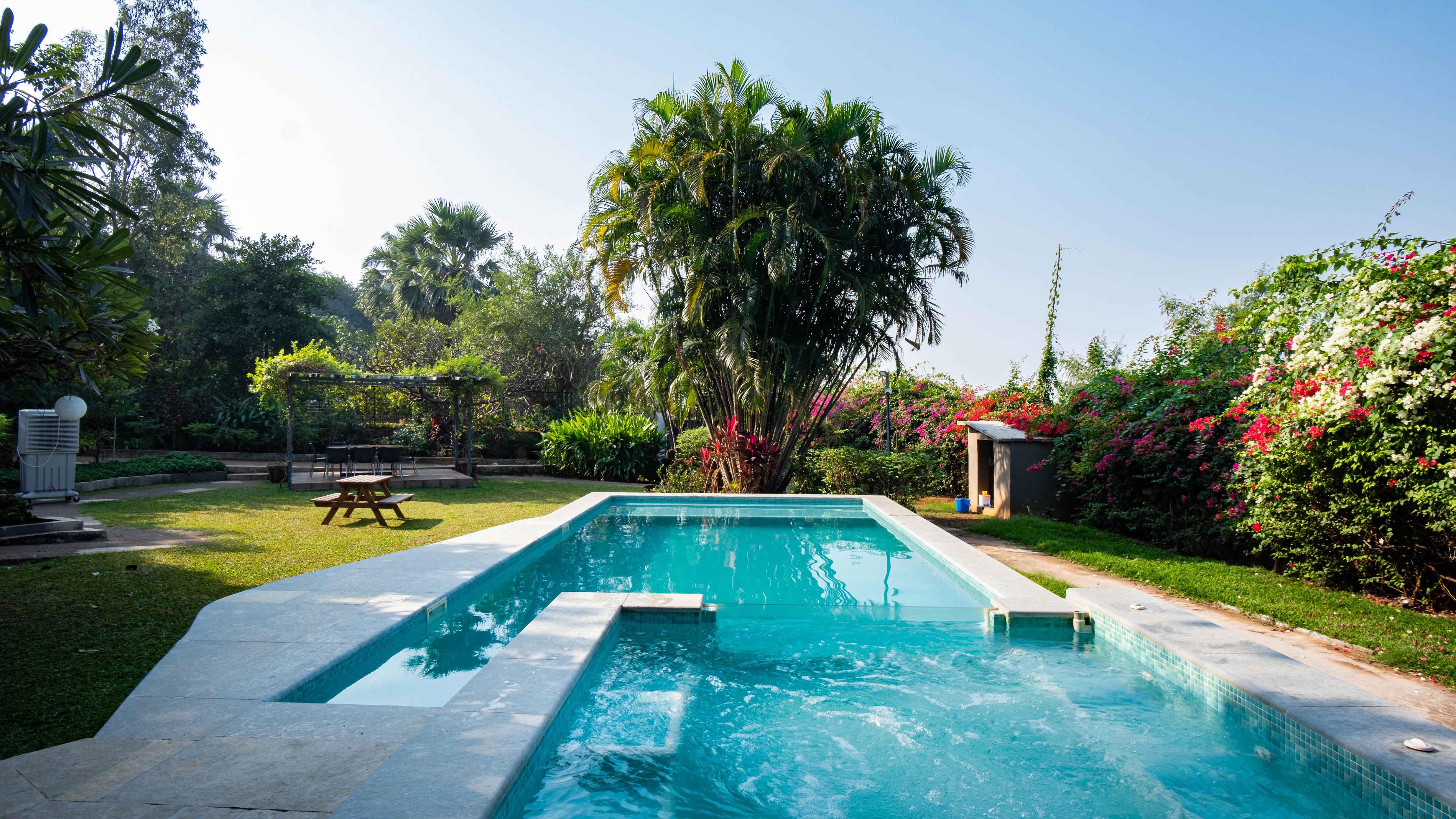 photo of villa on the rocks with two bedrooms and a private pool and jacuzzi