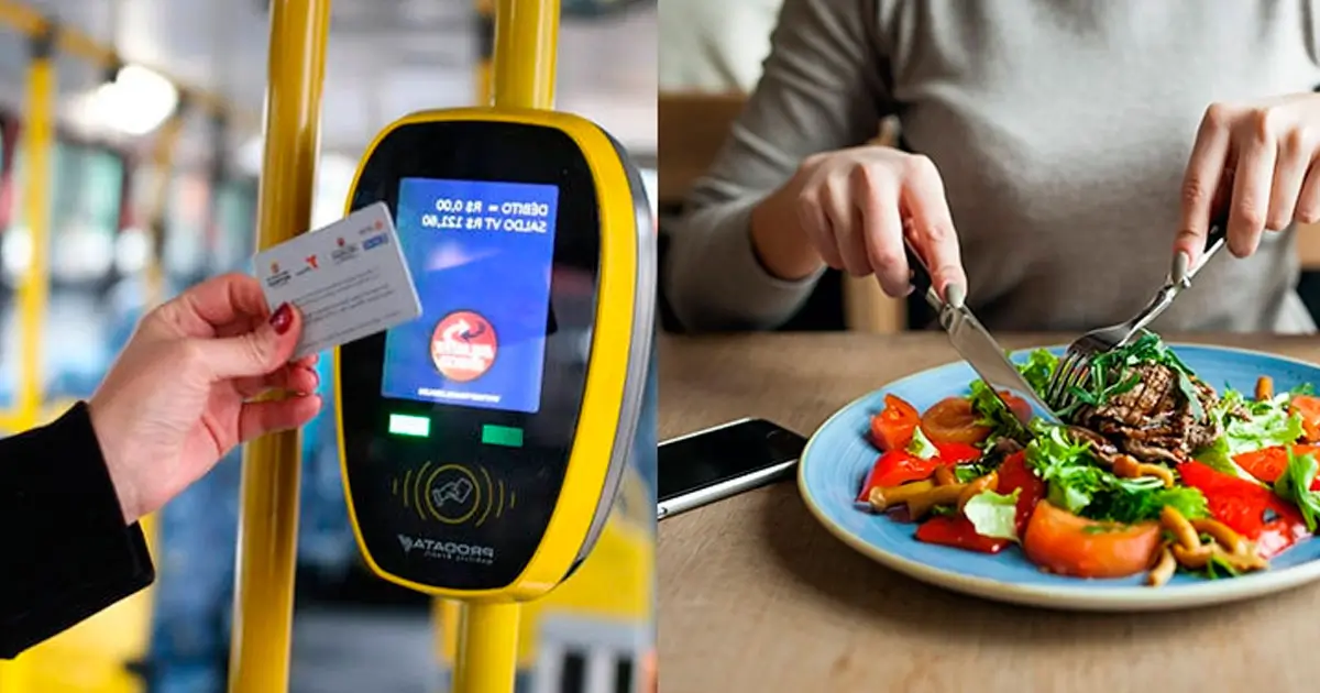 Vale transporte e refeição