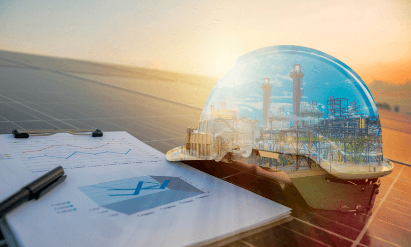 Illustration for the "Opportunities for Change Managers in AI and Automation within the Energy Sector and the Public Sector" section