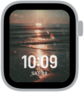sunburnt Apple Watch face preview 1 featuring 4th of july and summer.