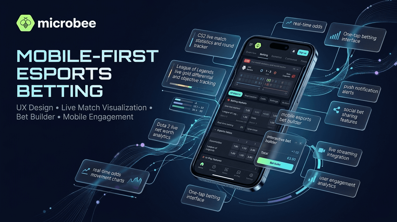 Mobile-First Esports Betting: UX Design & Feature Requirements (2026)