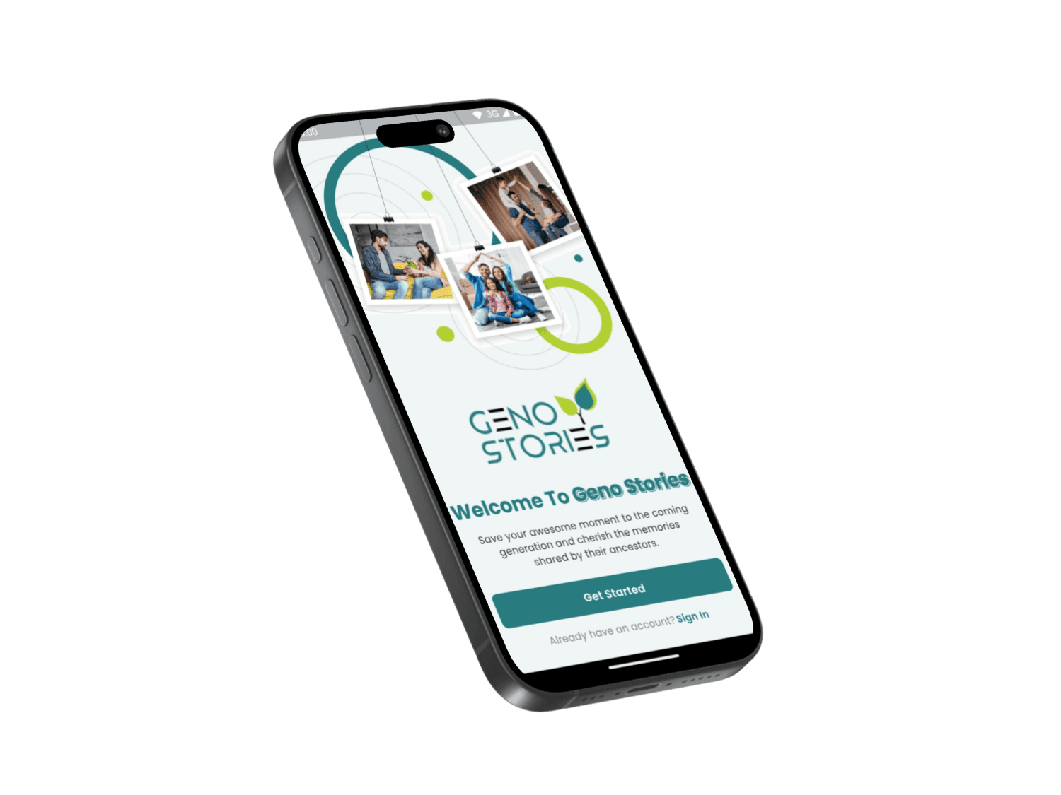 A large orange truck driving down a dirt road