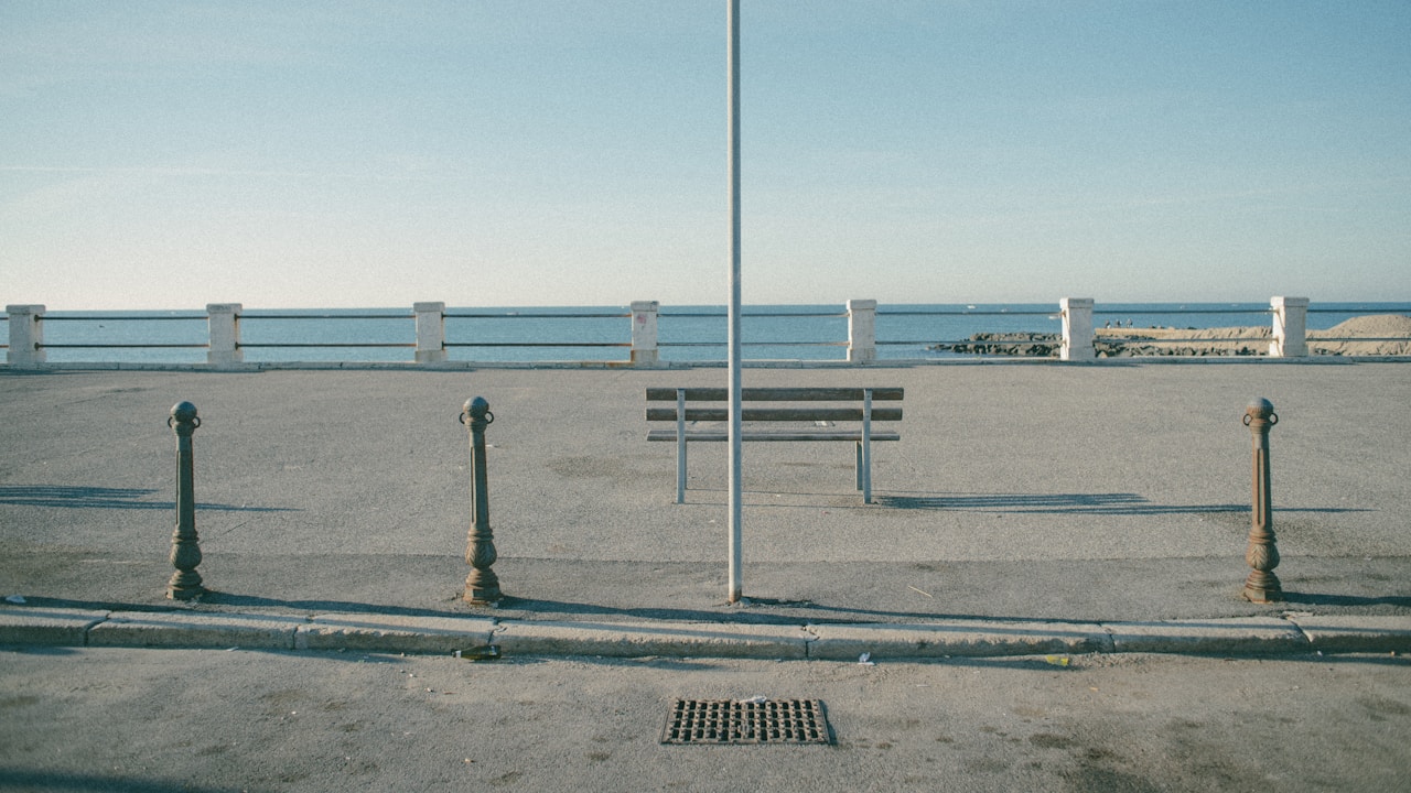 Empty public space highlighting post-COVID social isolation and loneliness | Photo by Cecilia Settimi on Unsplash