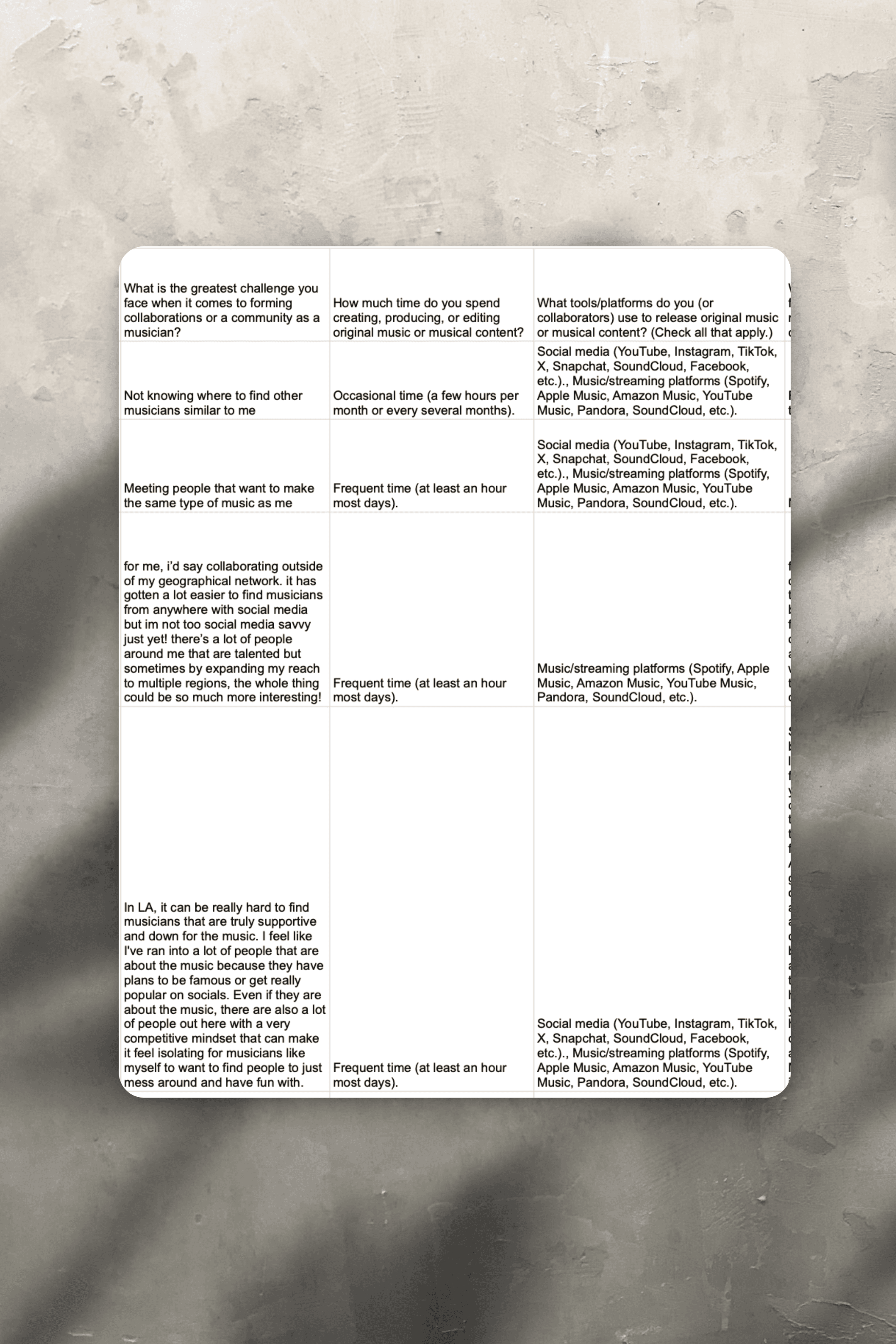 A two app screens next to each others