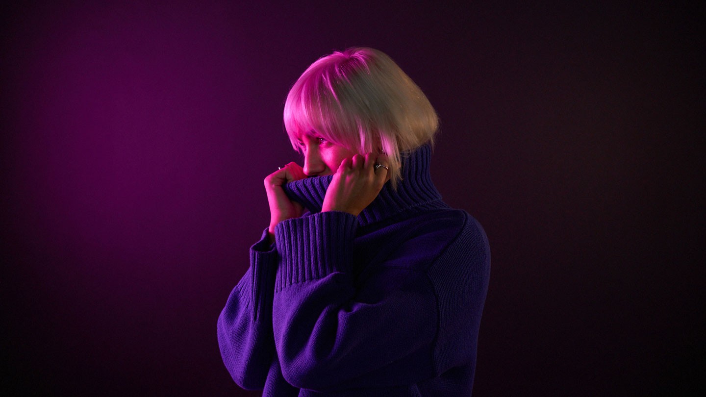 white apple keyboard on white table