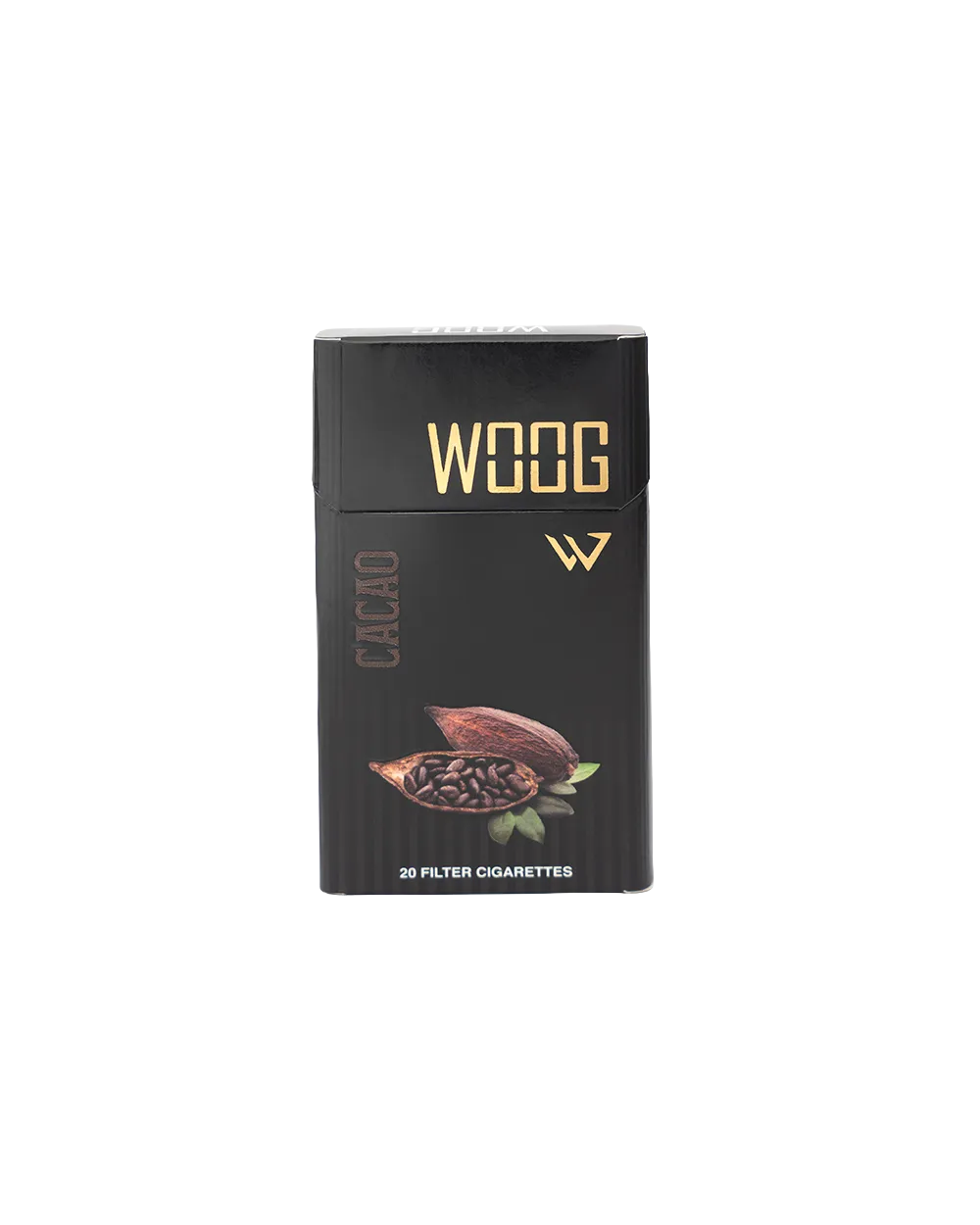 Woog Chocolate cigarette pack.