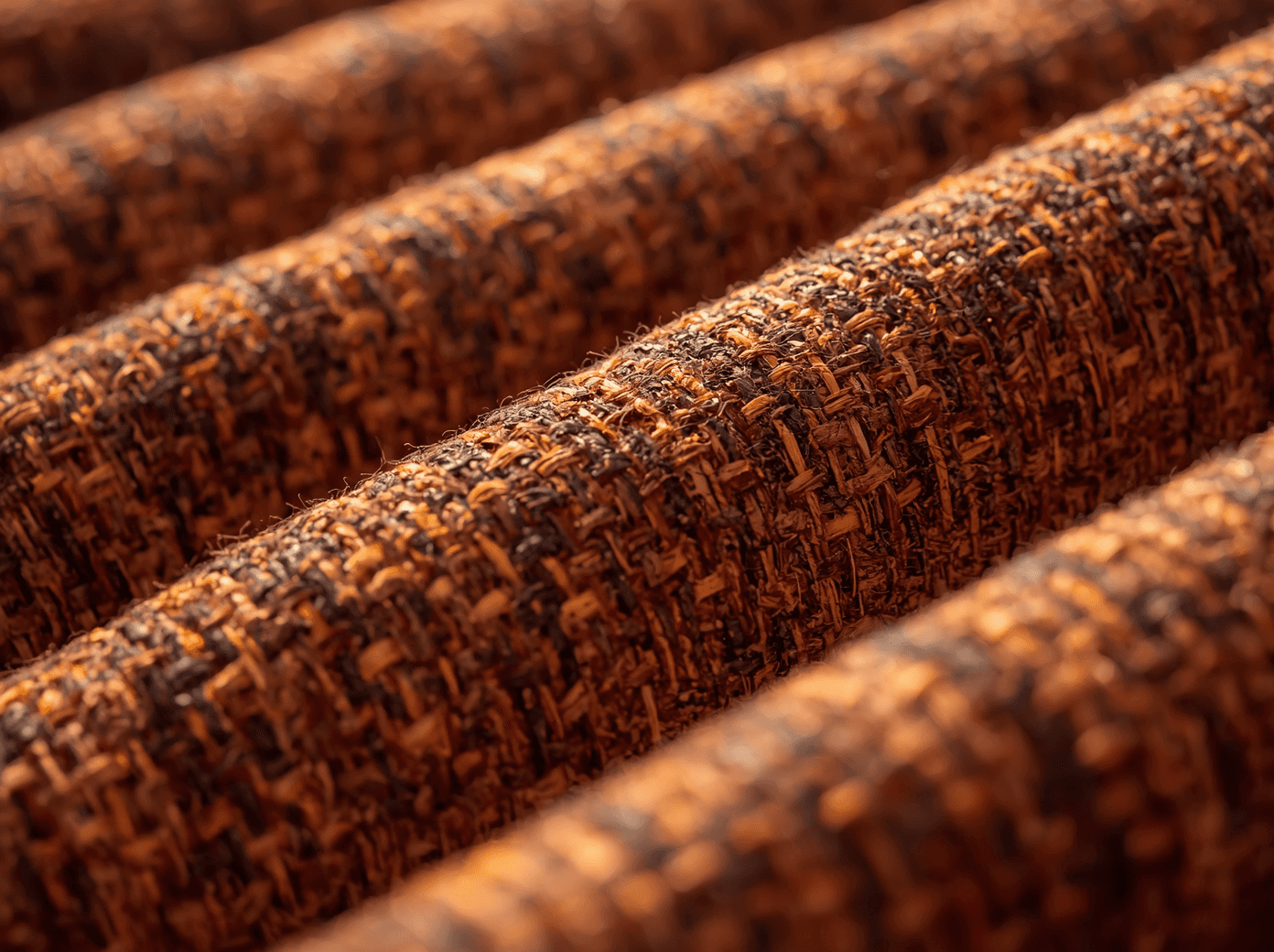 A group of five people dressed in casual, neutral-toned clothing sit around a rustic wooden table in a cozy, stone-walled kitchen, smiling and engaging in conversation with bowls and a covered dough resting in front of them, creating a warm, communal atmosphere.