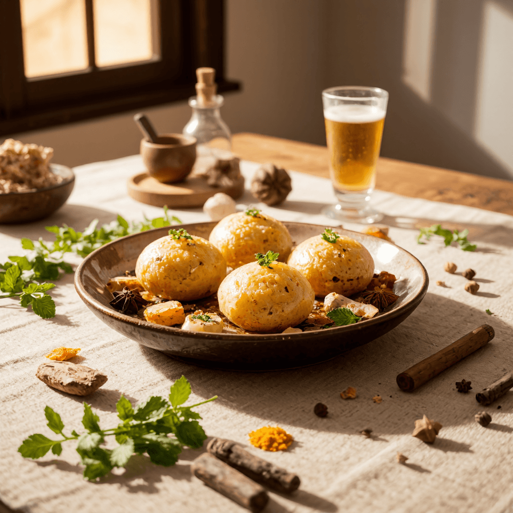 product photography of Gourmet Food Item