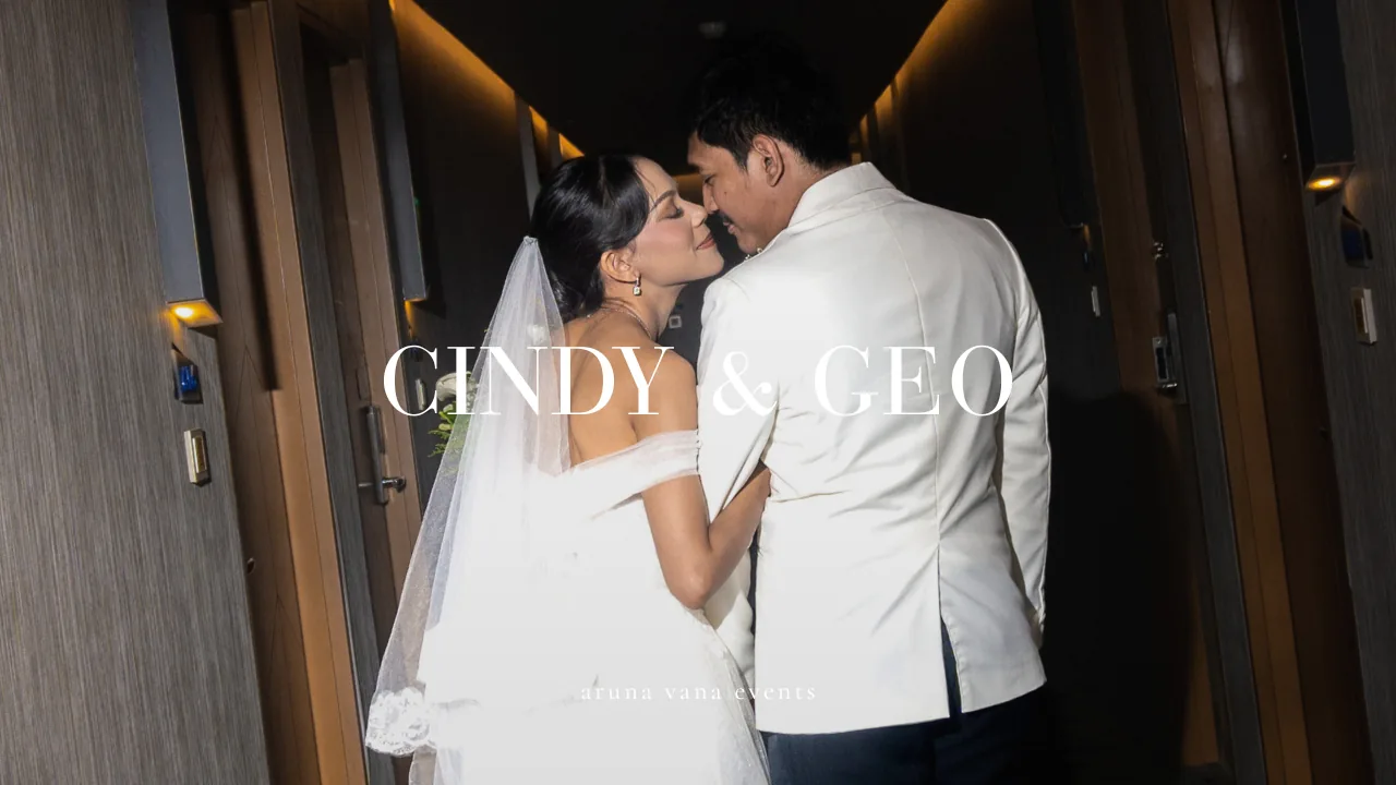 Real wedding Cindy & Geo di Aruna Vana Events, venue pernikahan Jakarta Selatan