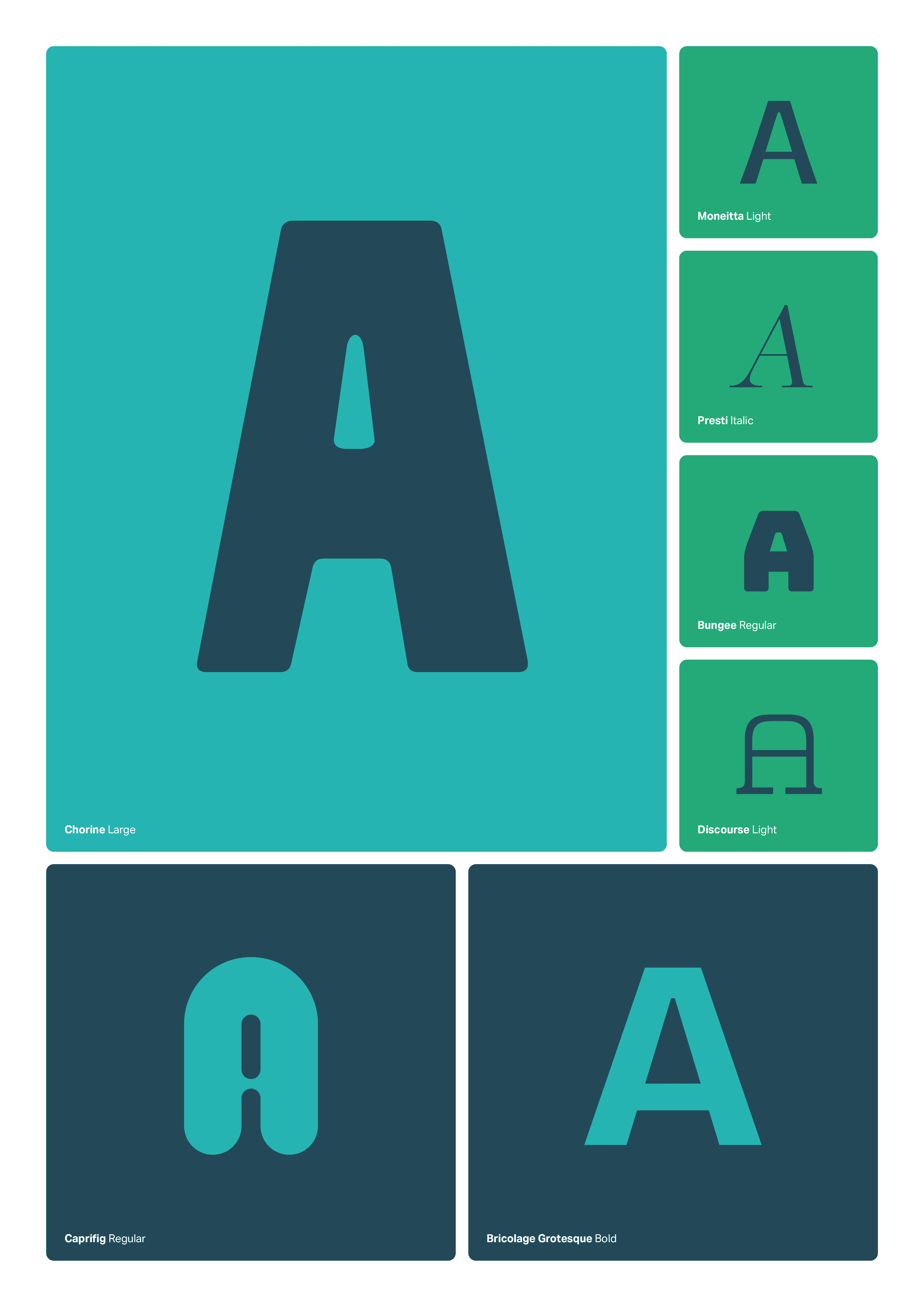 Letter A print