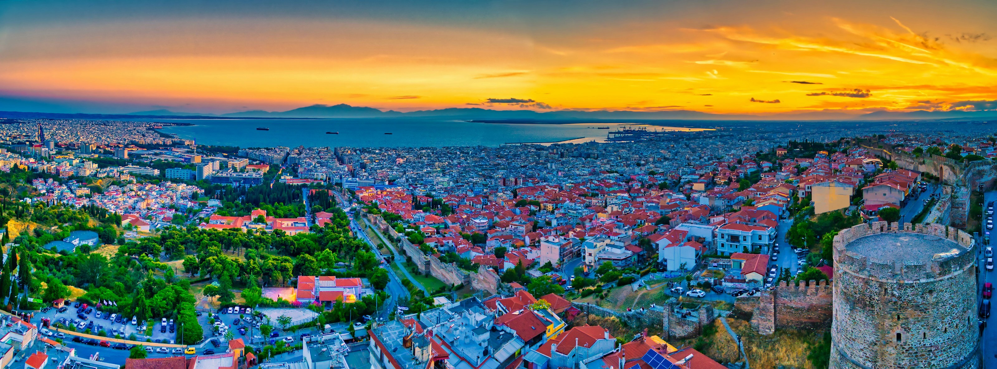 Aristotelous Square in Thessaloniki, Greece