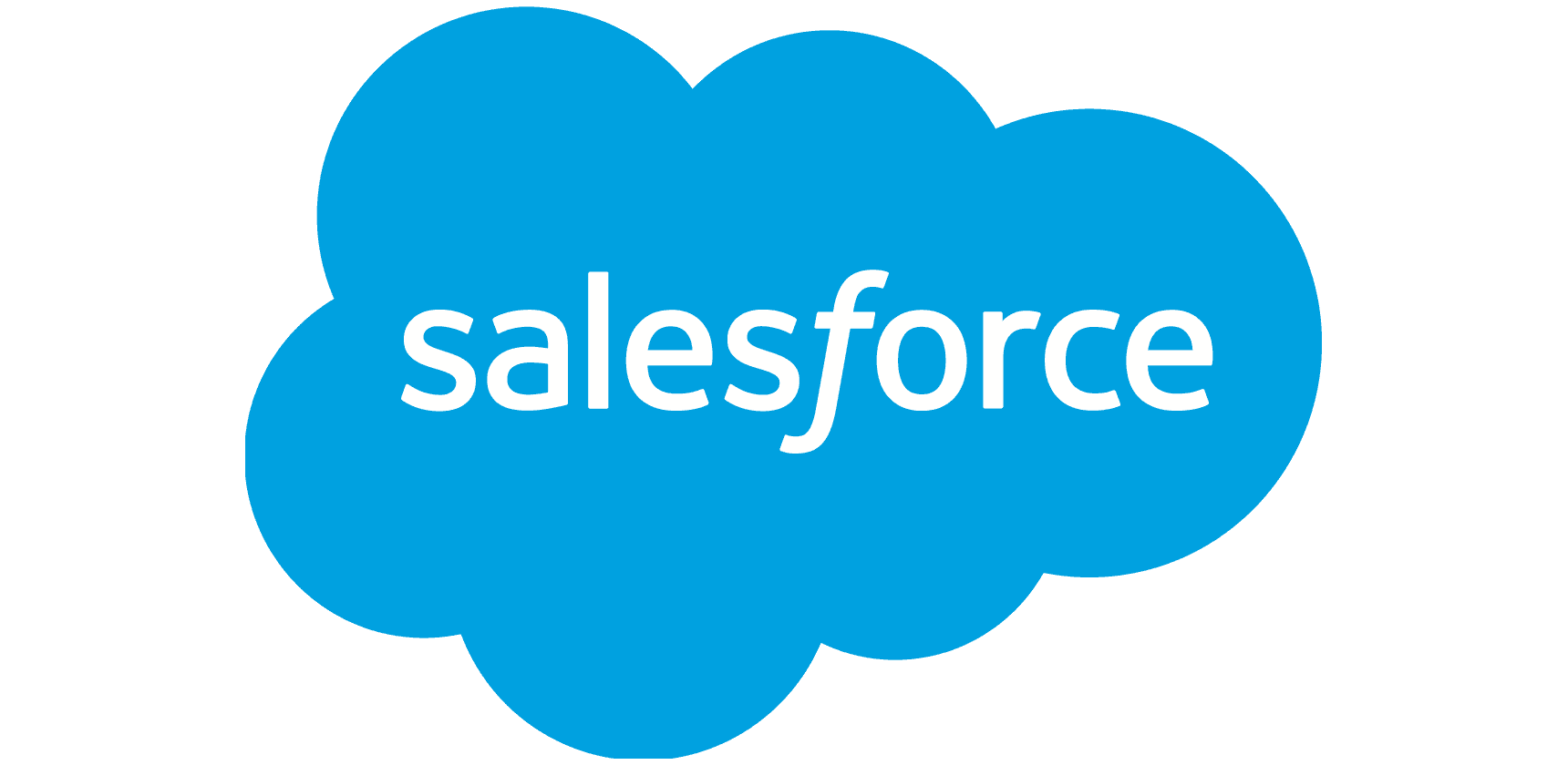 Salesforce logo sign