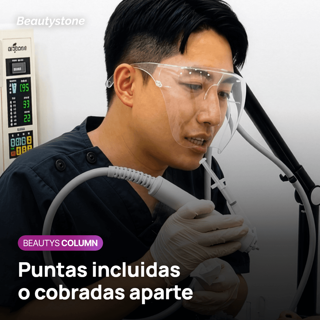 Disparos y puntas desechables en el presupuesto de cicatrices