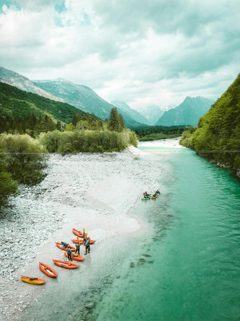 kayaking soca river