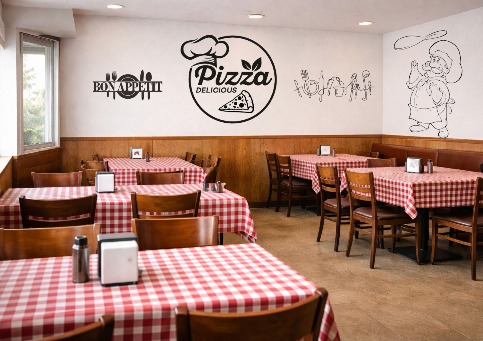 Single tree in a field with light rays.