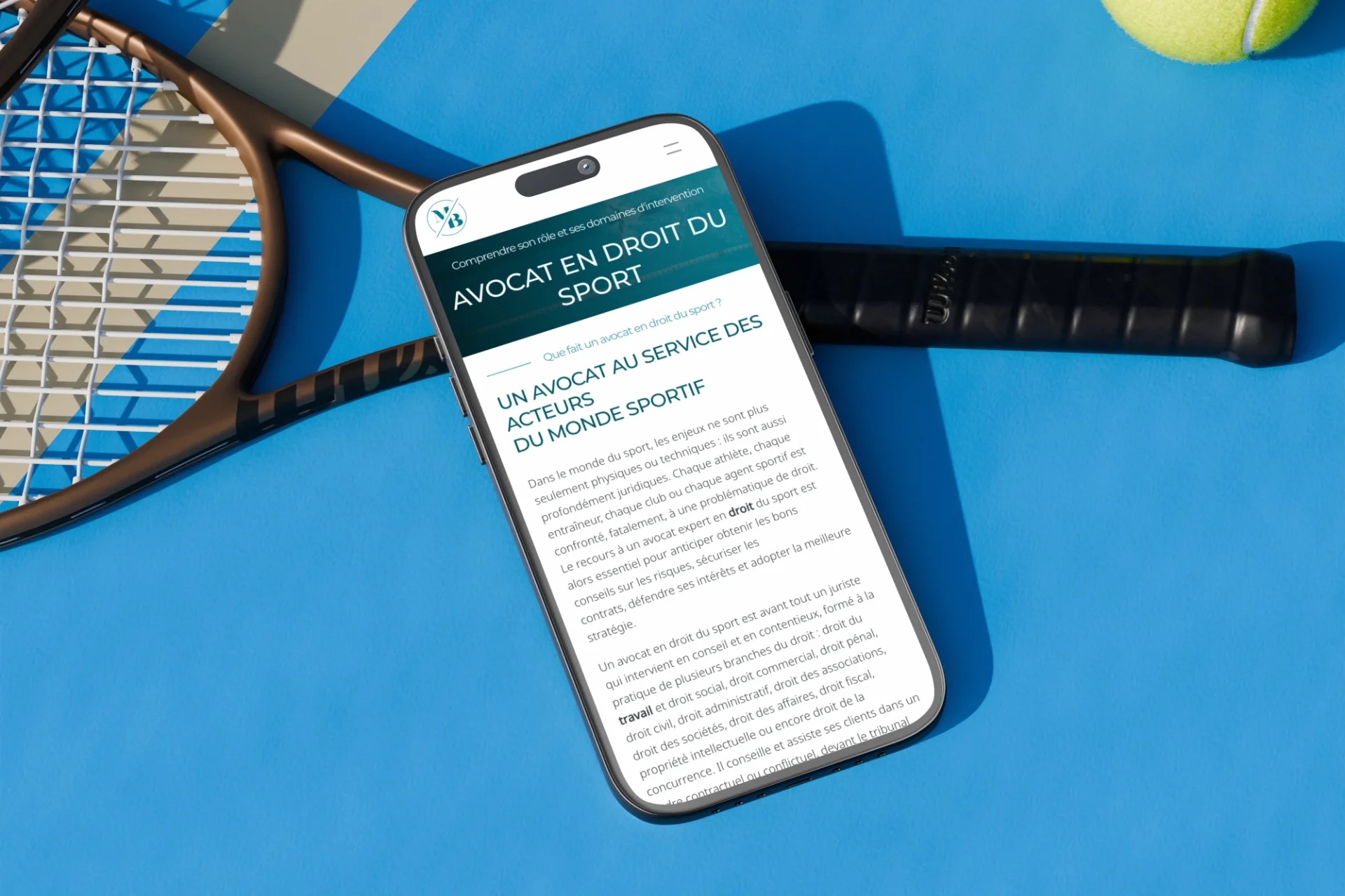 site internet conçu pour le full responsive