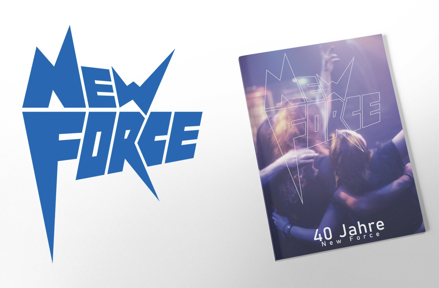 New Force Logo & Jubiläumsmagazin