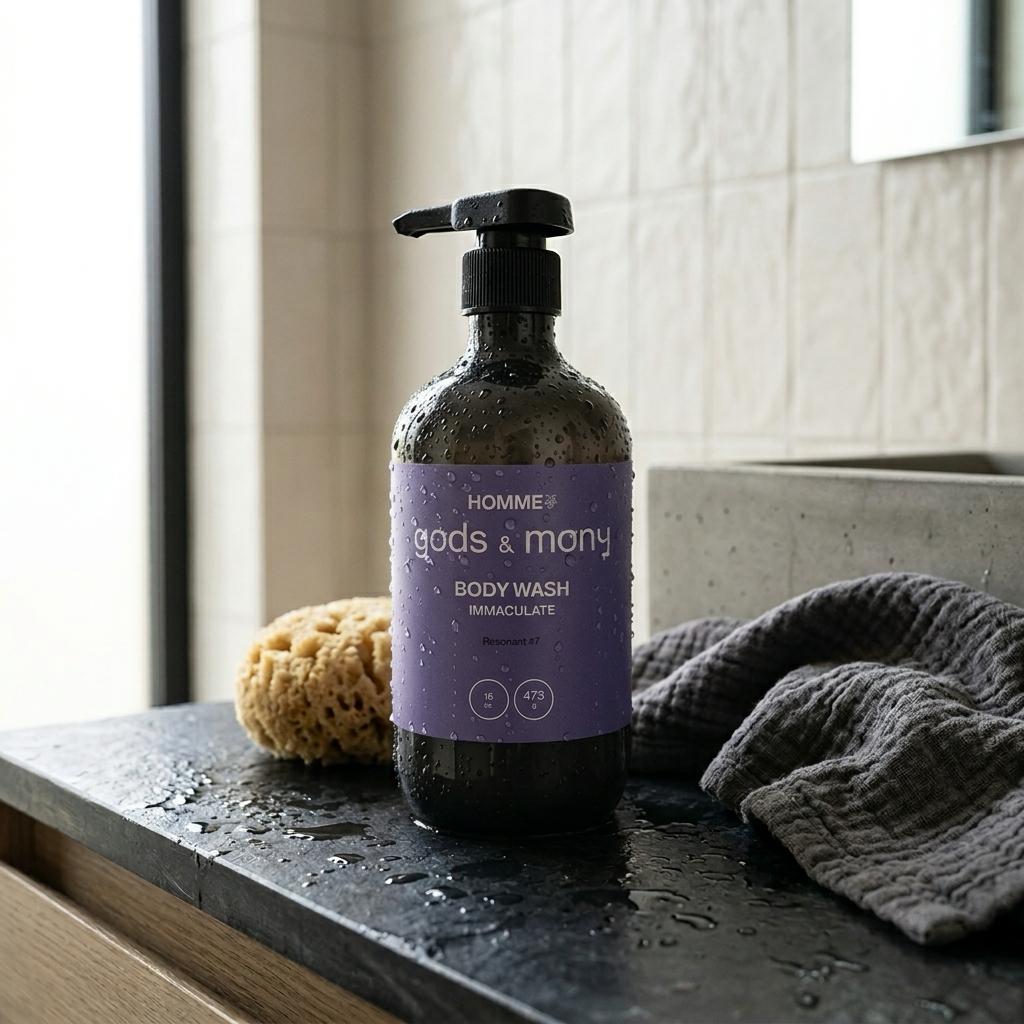 Men's face wash HOMME — all-over wash for men