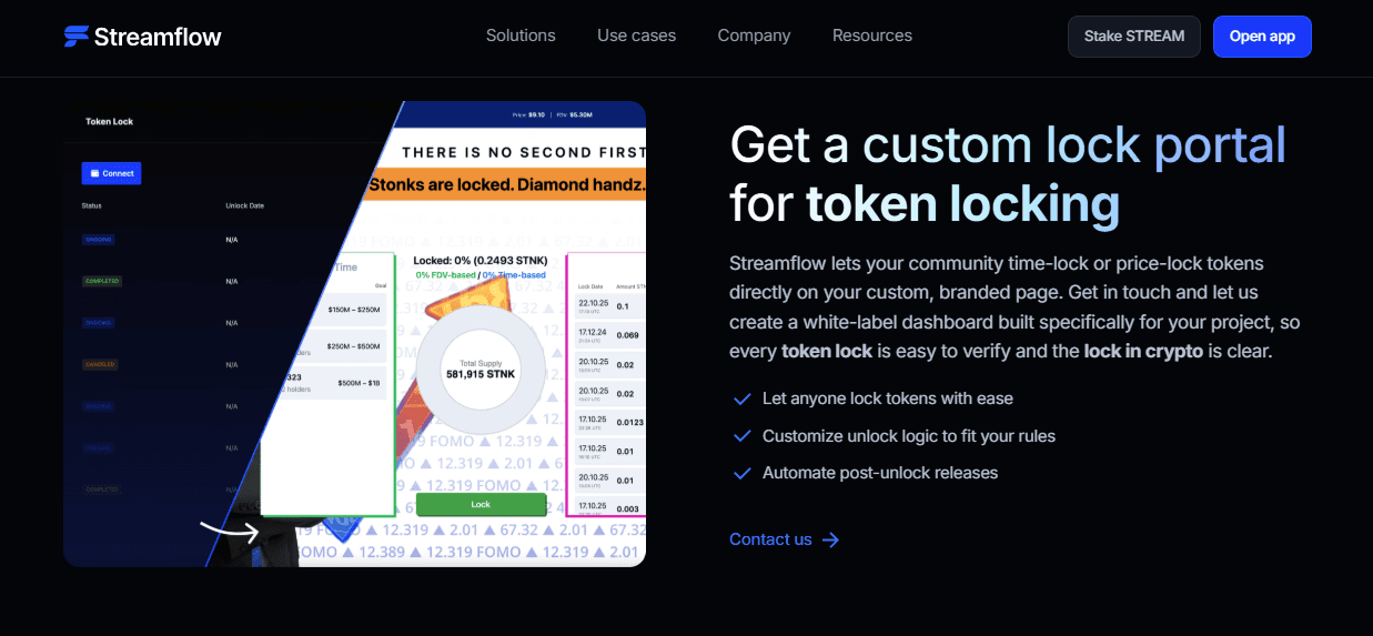 Token Locks vs Token Vesting