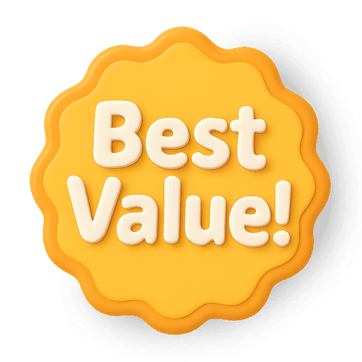 Best value label