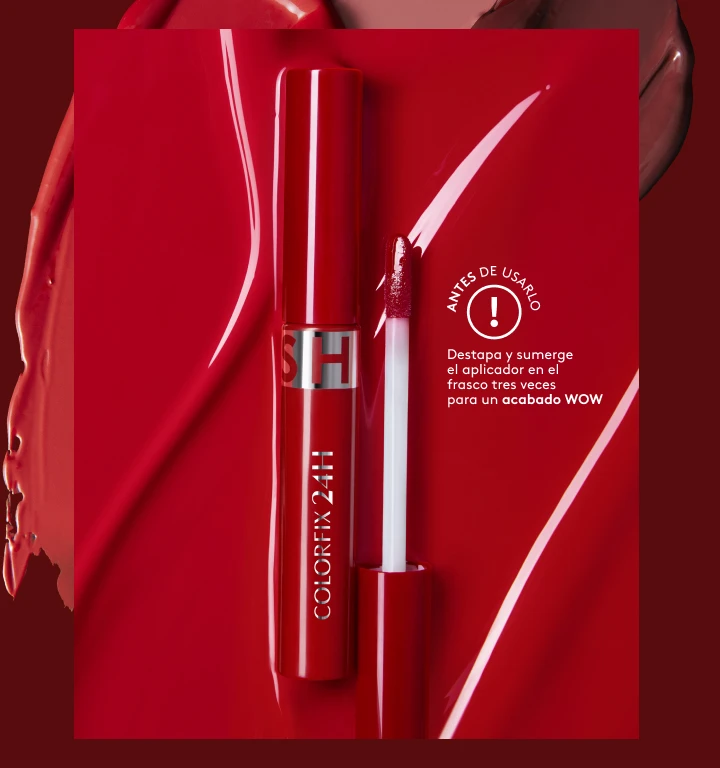 Labial líquido COLORFIX Shine 24H ésika - brillo perfecto y color por 24 horas