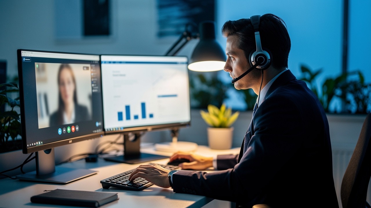 AI technology supporting modern sales calls