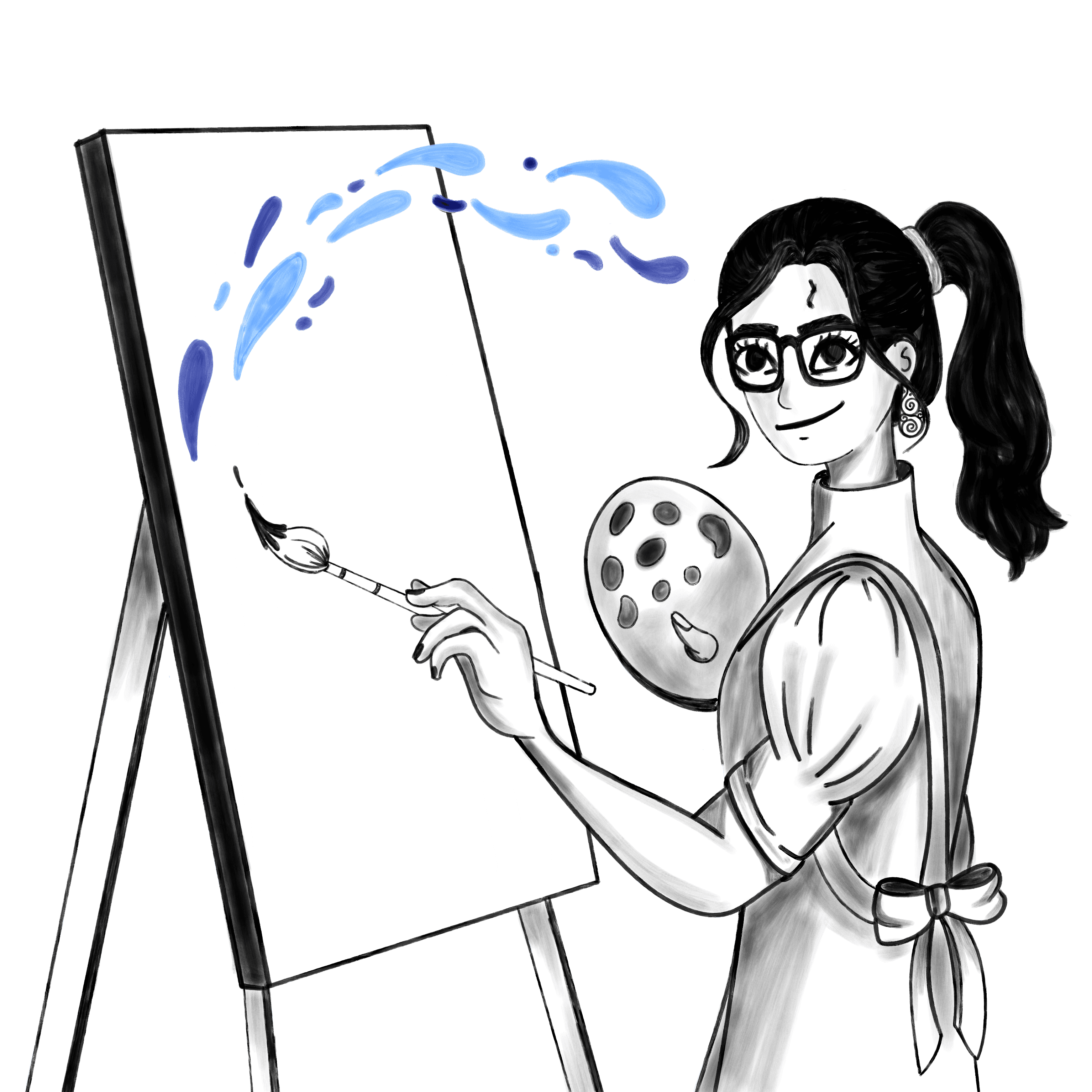 mel_self_painting_illustration