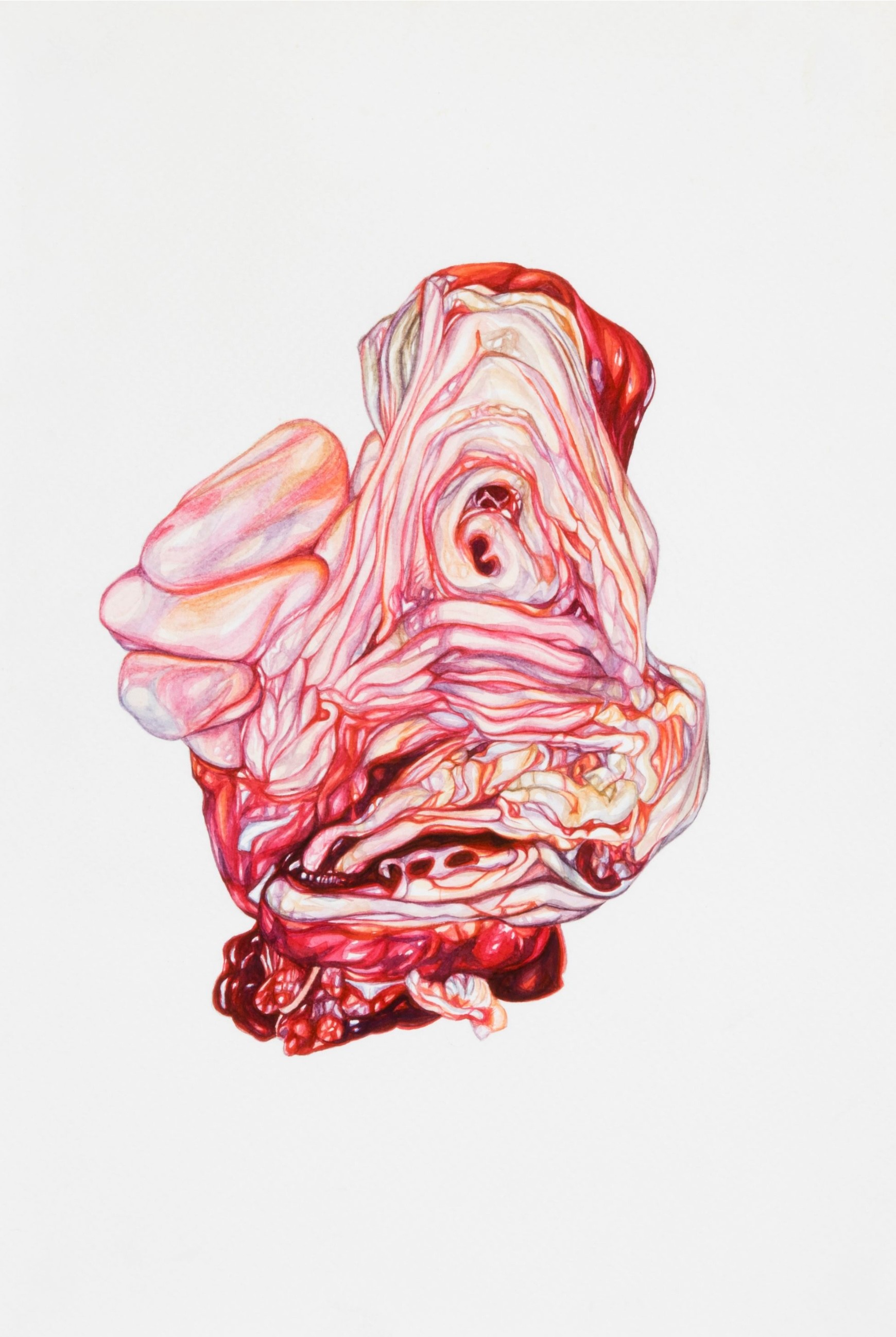 herd of sheep on road painting