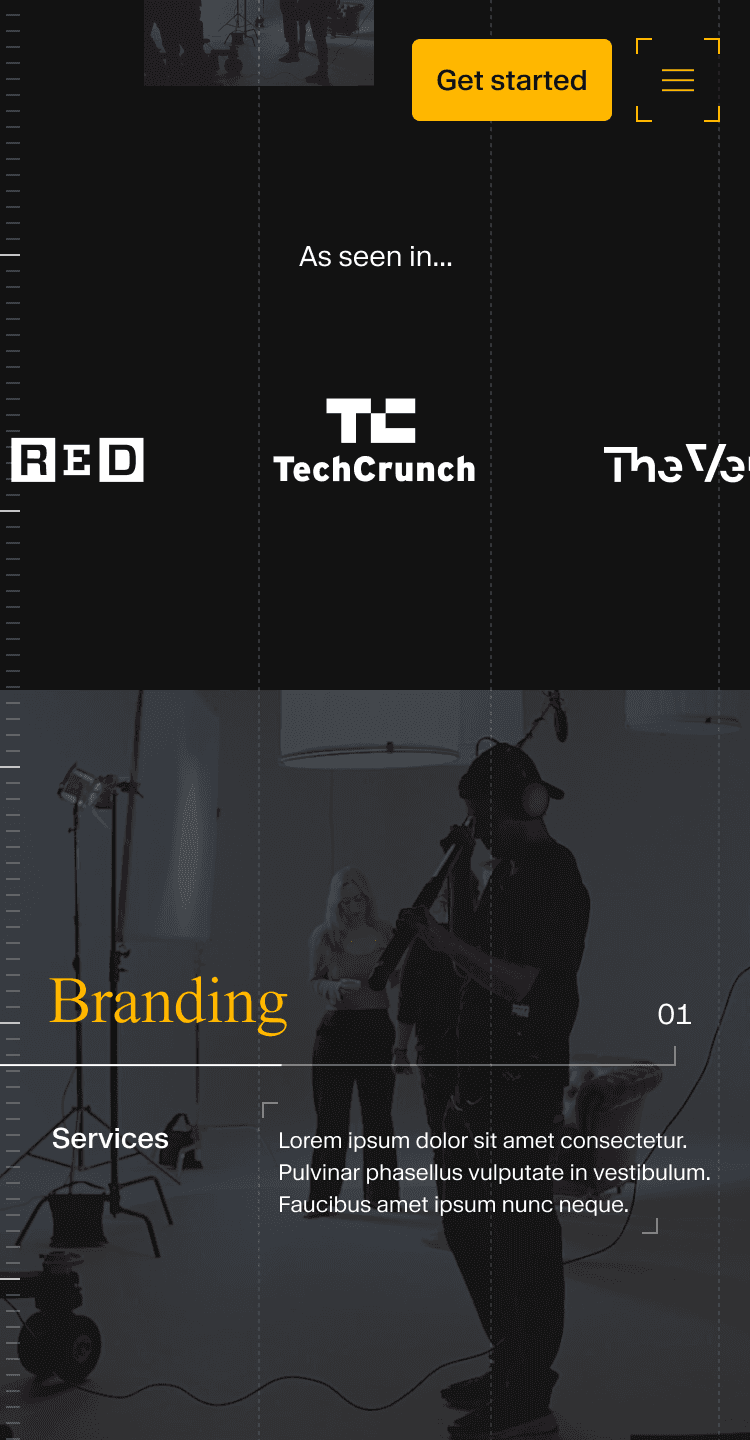 1Signature logo wall - trust element - mobile.