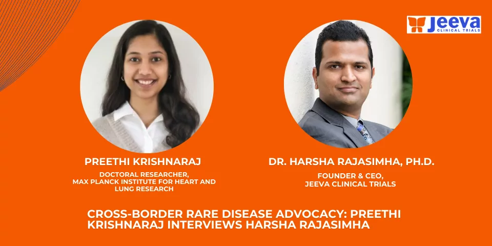 Cross-border rare disease advocacy: Preethi Krishnaraj interviews Harsha Rajasimha
