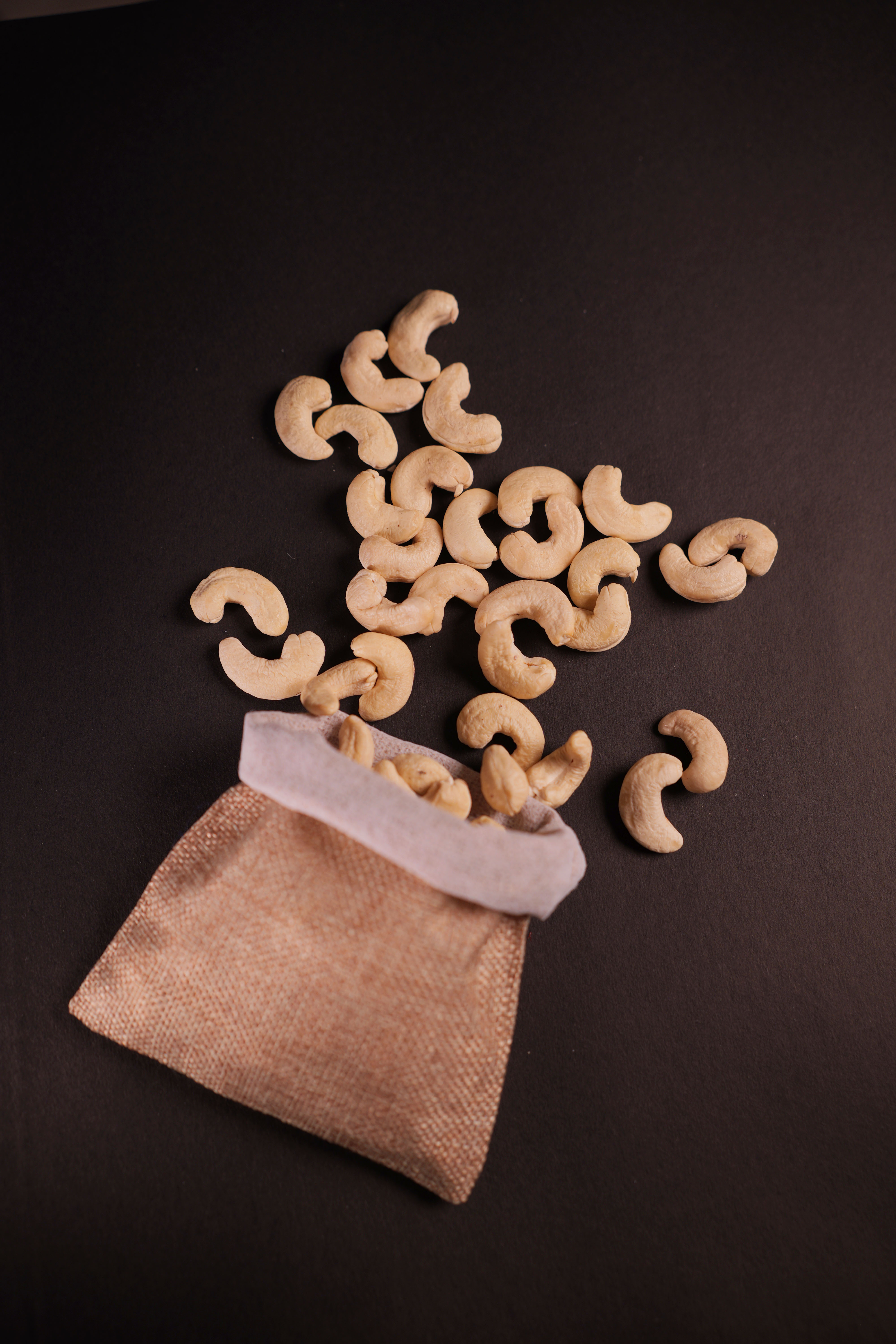 A table filled with lots of different types of nuts