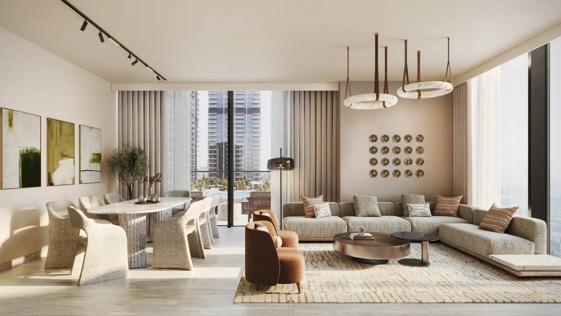 Avenue Park Towers 2 at Wasl 1 interiors