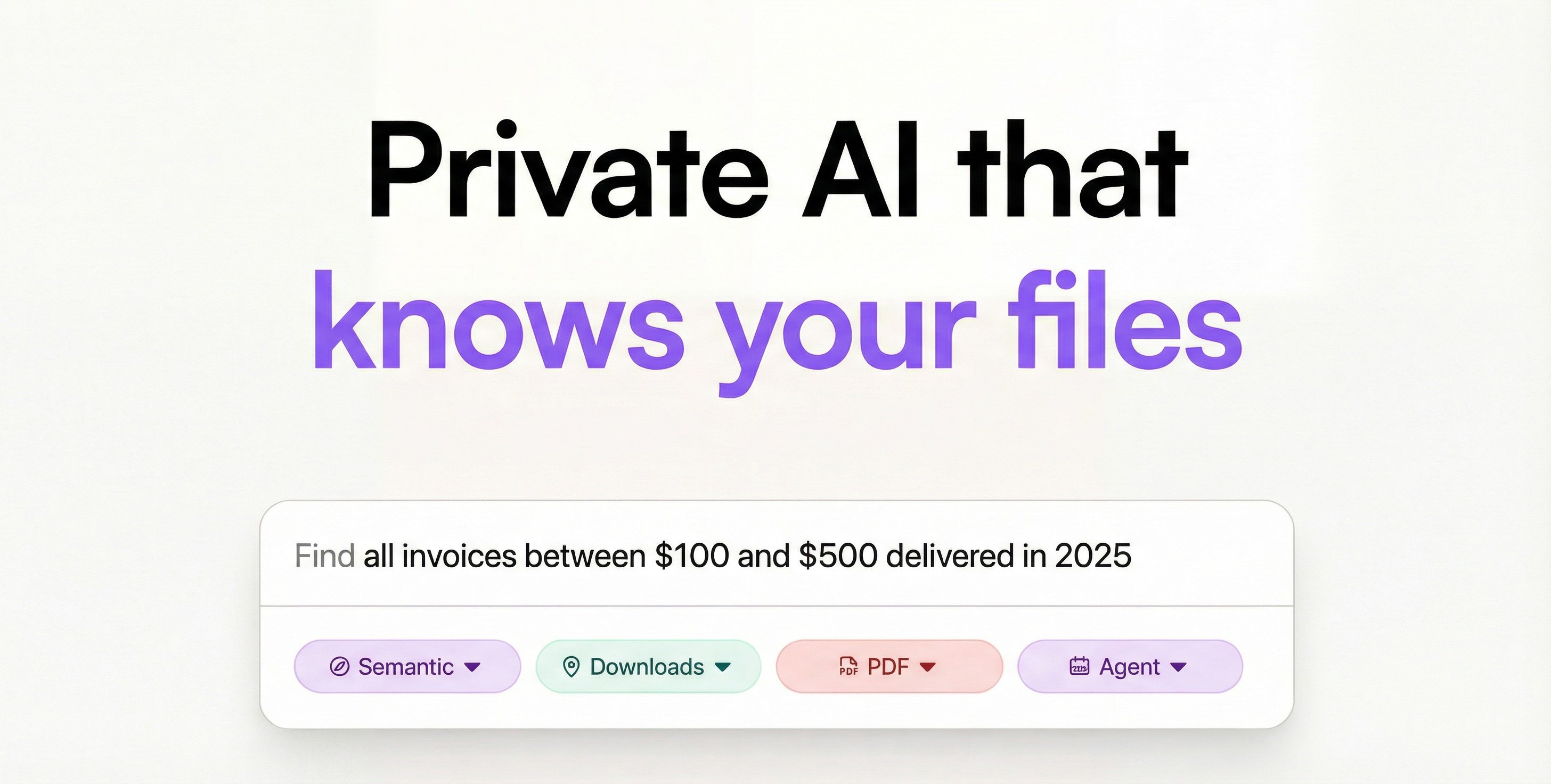 Fenn — Private AI that knows your files