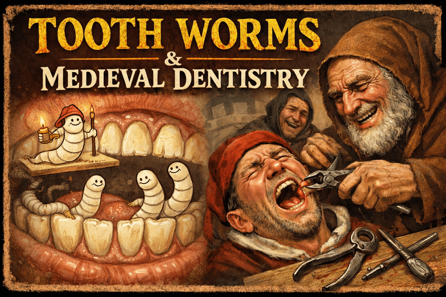 Tooth worm image