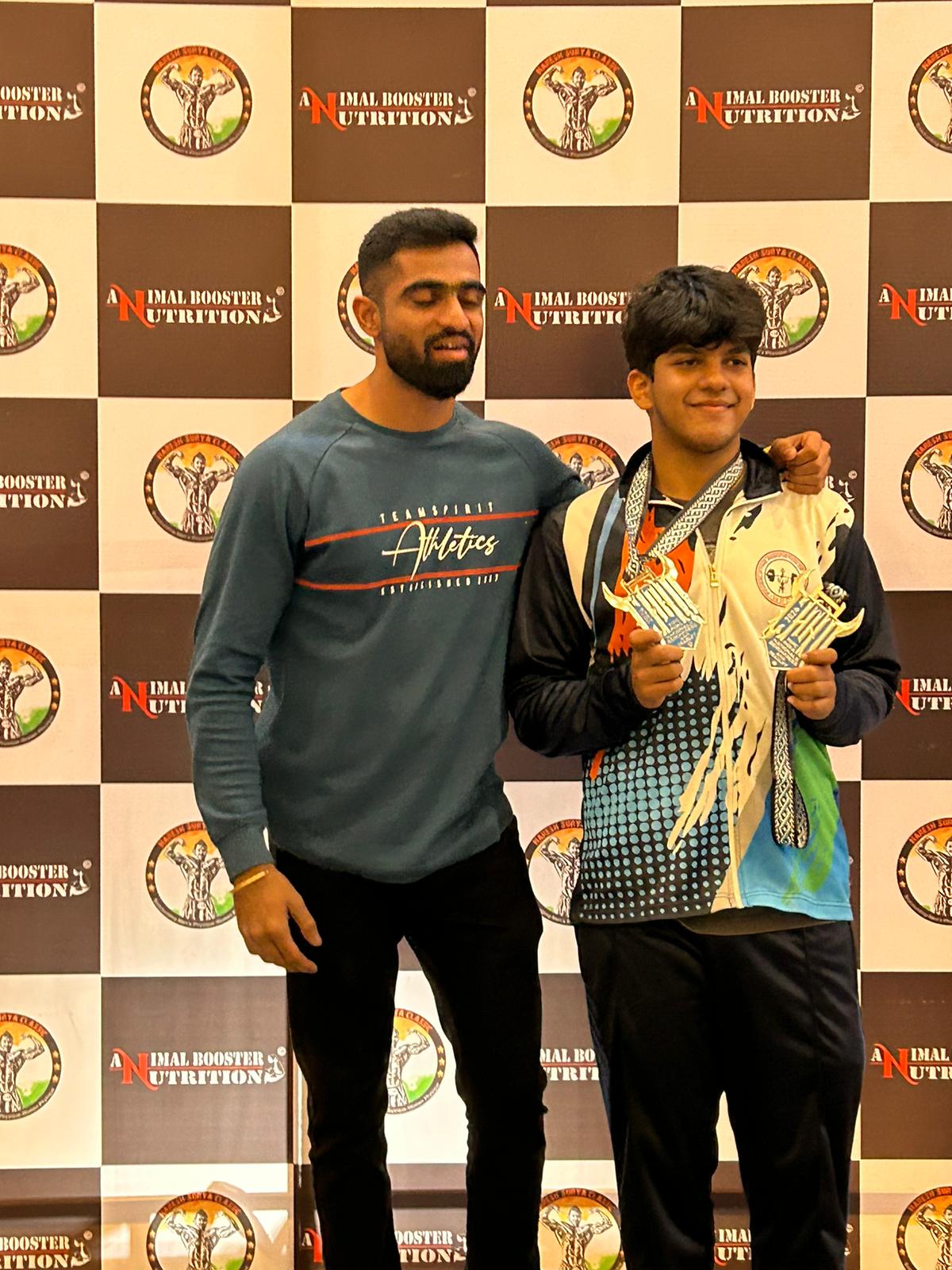 Competed at the national level in weightlifting in the Under 67.5 kg category, achieving both a national championship and a state record. Both performances were sanctioned by WPC and took place during official competitive events.