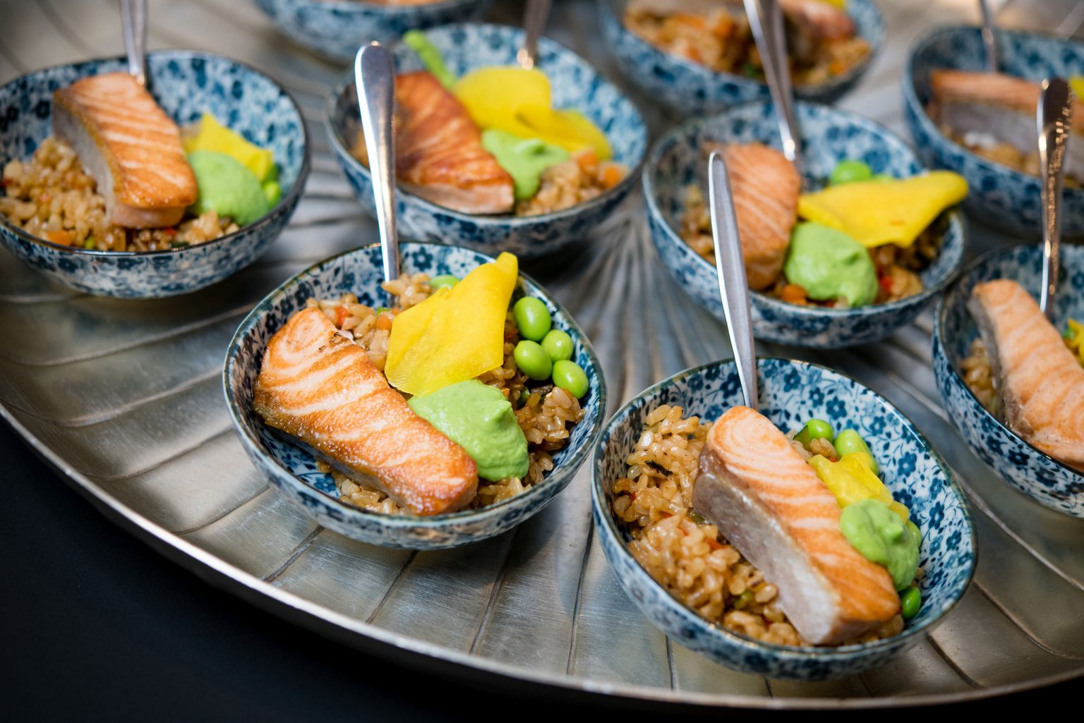 Tamari Salmon Substantial Canape