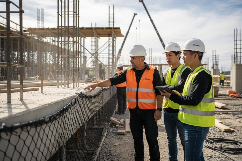 operai-in-cantiere-controllano-con-software-sicurezza-sul-lavoro