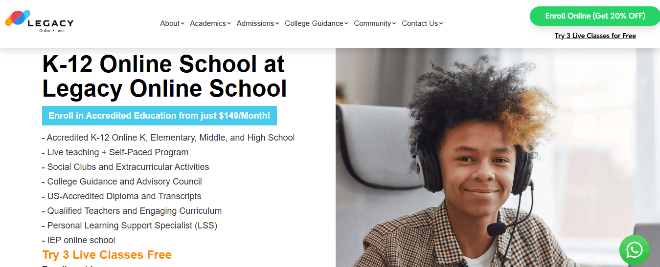 Legacy Online School