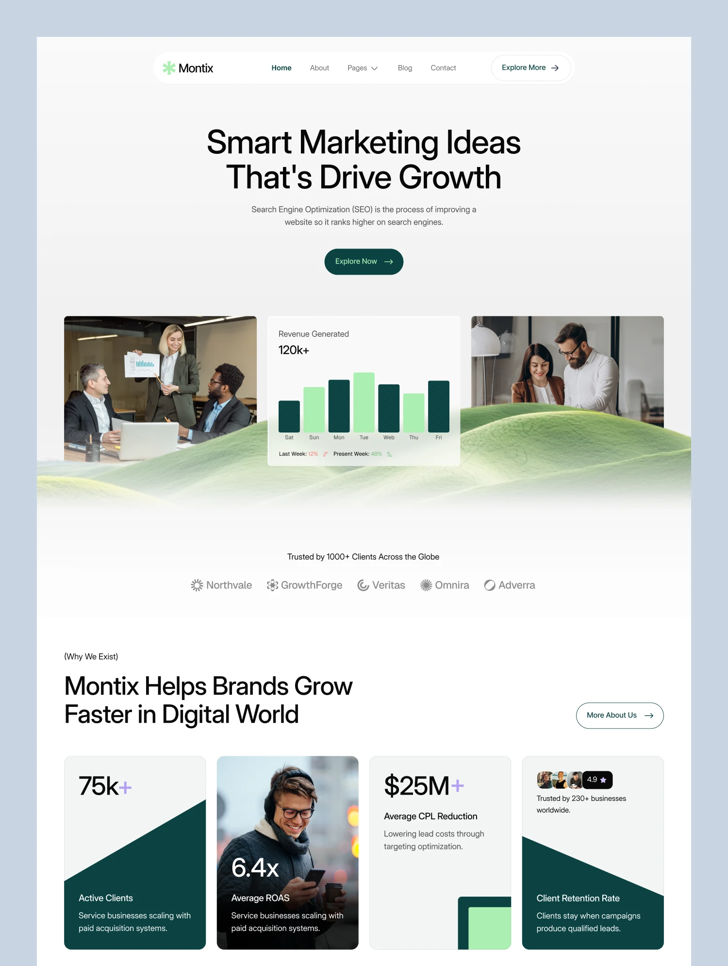 Digital Marketing Agency Template