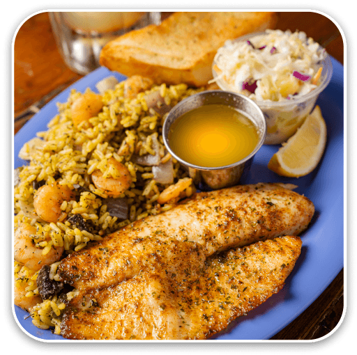 Catfish Seafood Platter