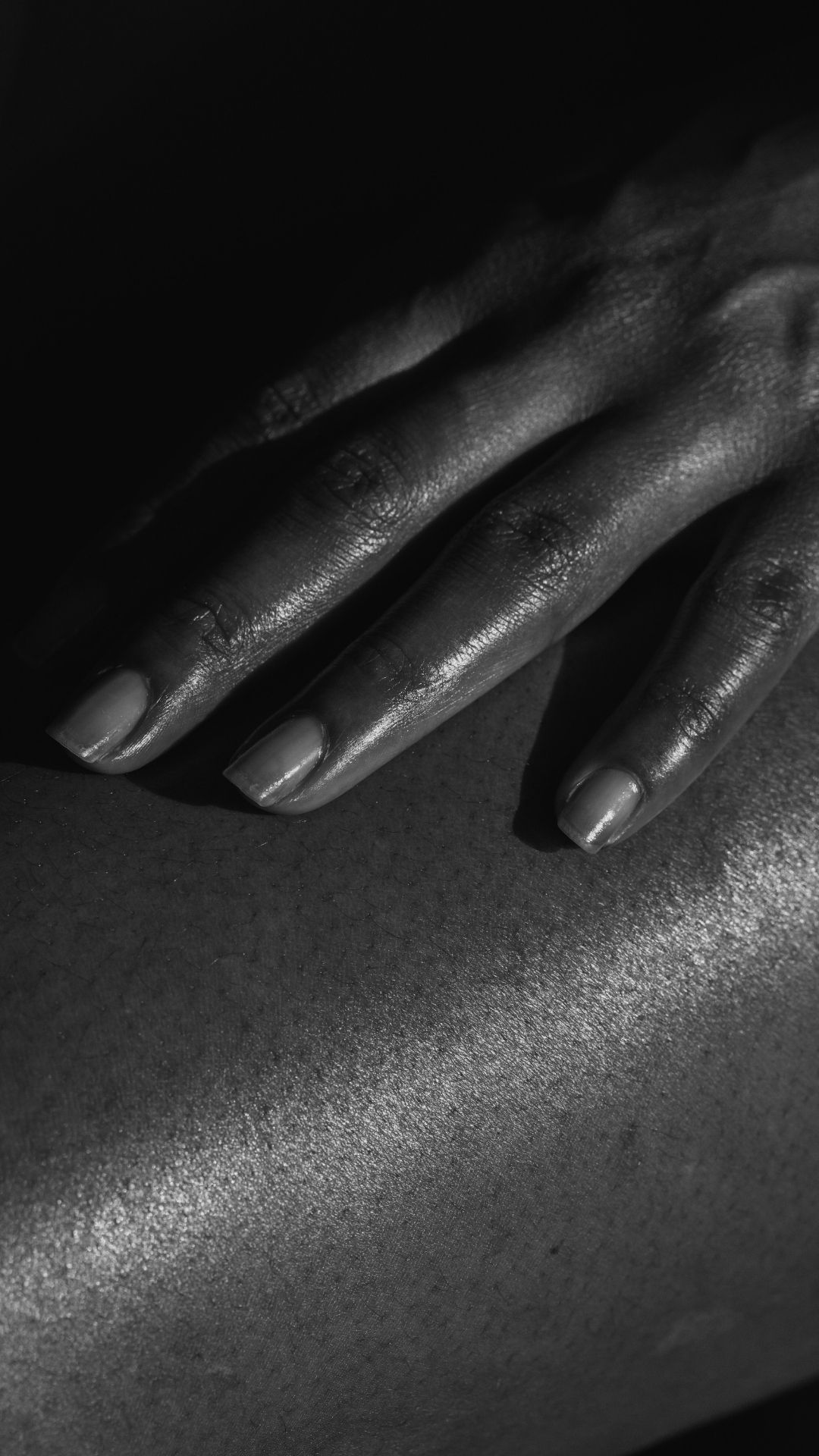 Beautiful woman washing her face